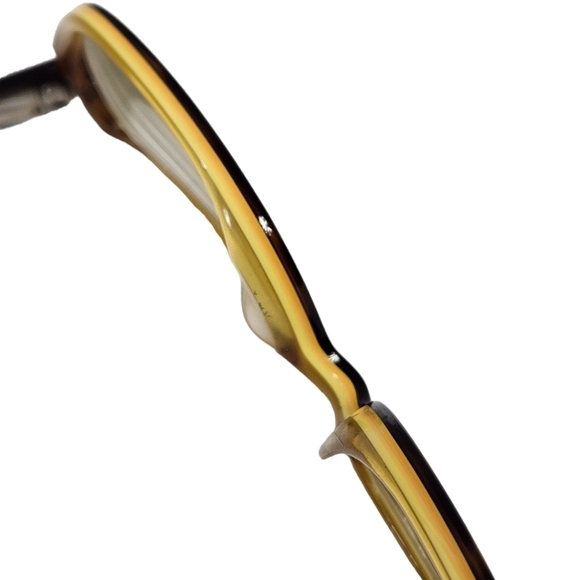 Marc by Marc Jacobs 524 OBG4 Brown Tortoise Yellow Prescription Eye Glasses - Picture 8 of 9